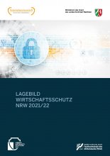 Cover Lagebild Wirtschaftsschutz NRW 2021/22
