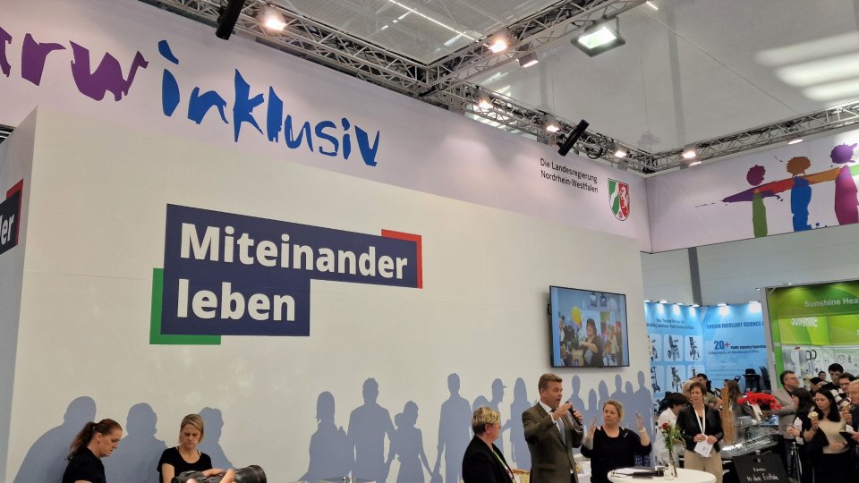 Rehacare Messestand