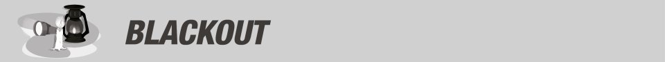 Header - Blackout