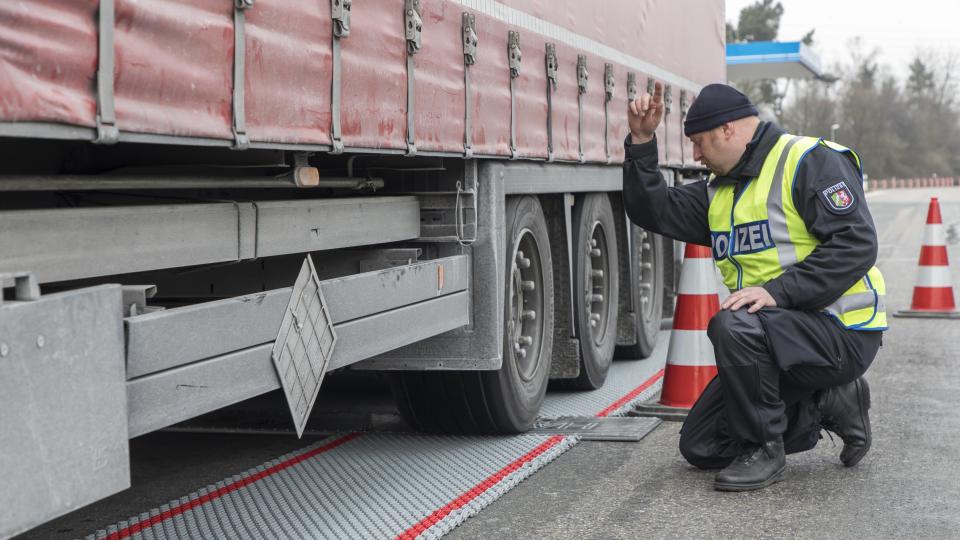 Landesweite Kontrollwoche für LKWs