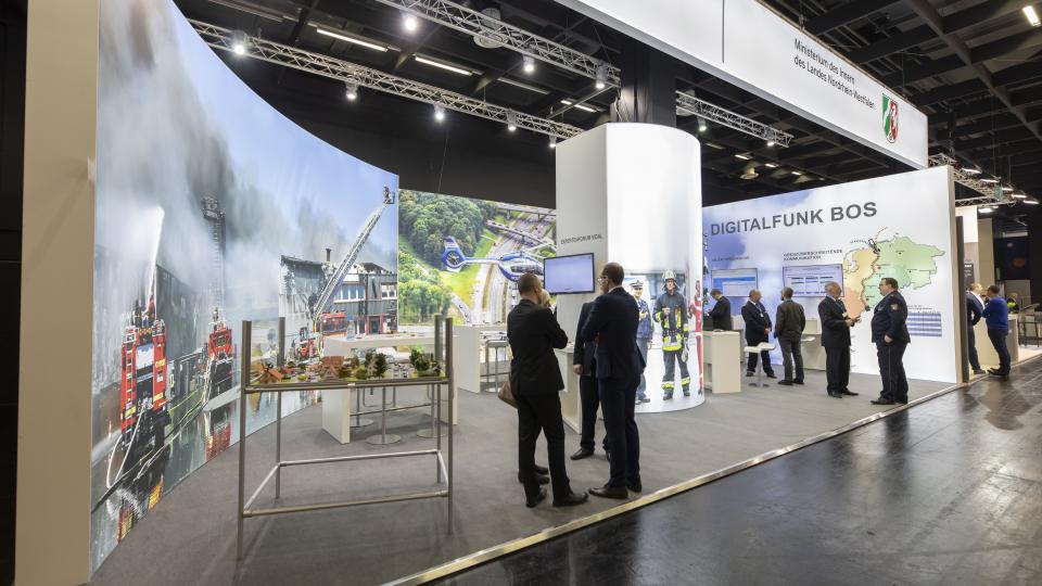 Stand des IM NRW bei der PMR Expo