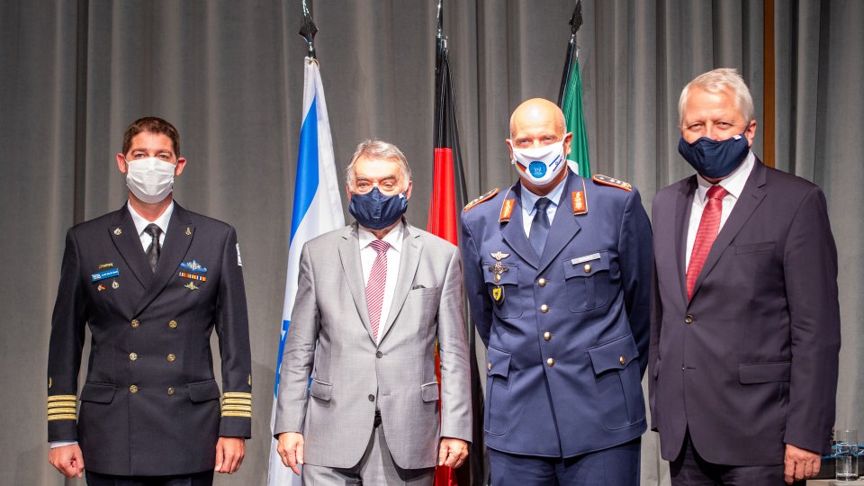 Empfang Übungskontingent der Israeli Air Force