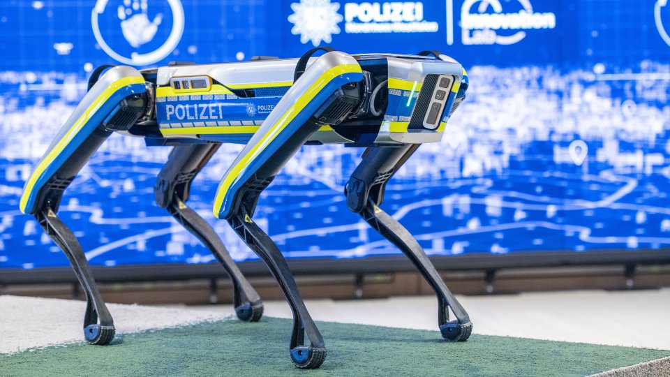 Eröffnung Innovation Lab Polizei 19.01.2022 - Roboterhund