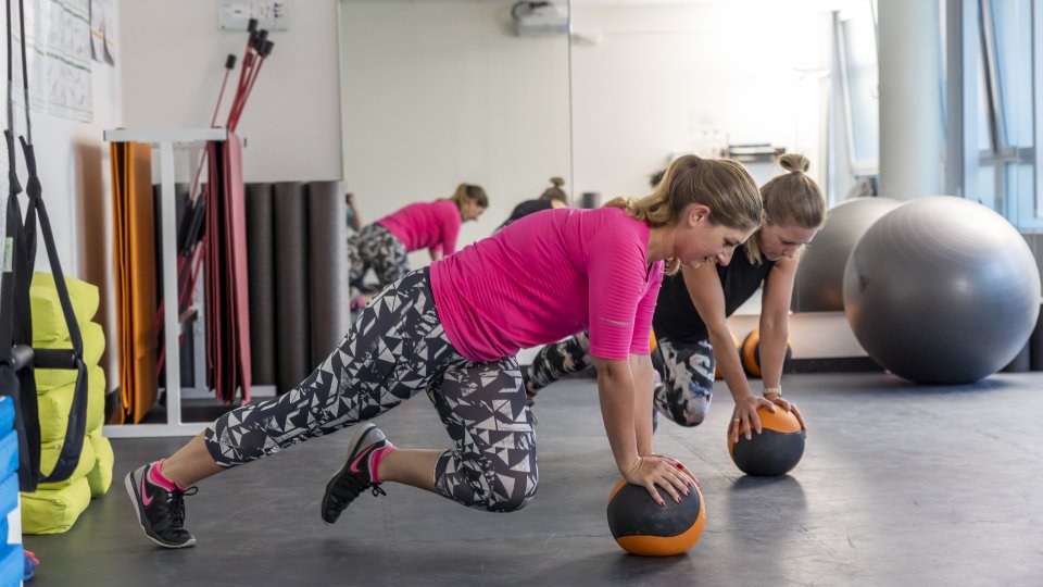 Menschen beim Training