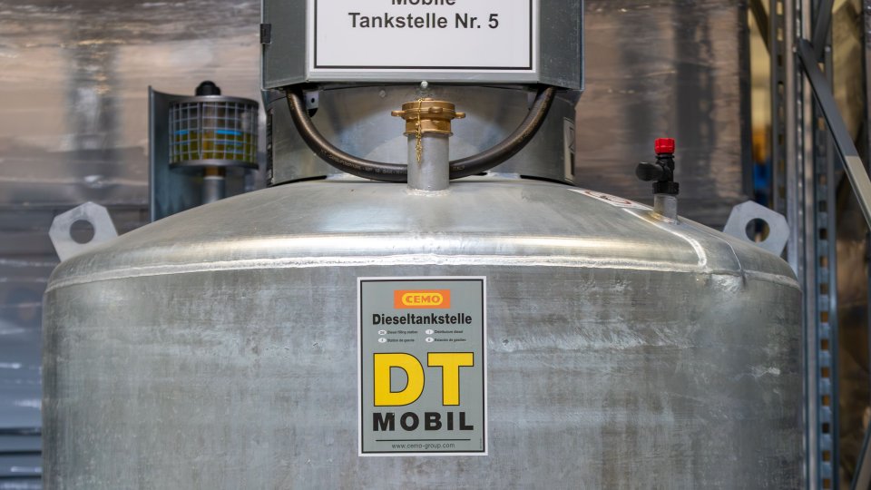 Katastrophenschutzlager NRW -Mobile Tankstelle