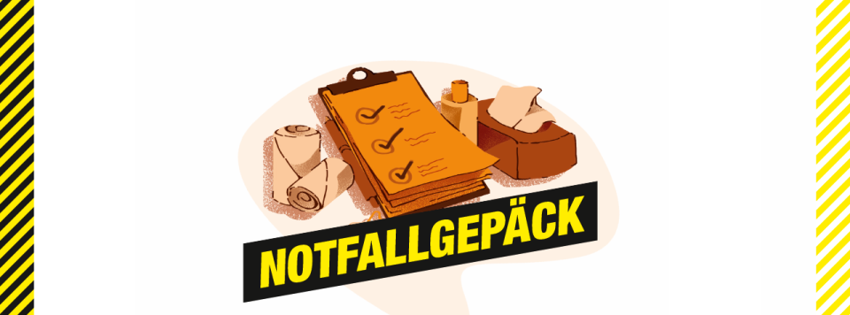 Grafik Notfallgepäck