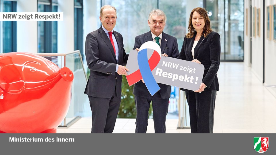 NRW zeigt Respekt!