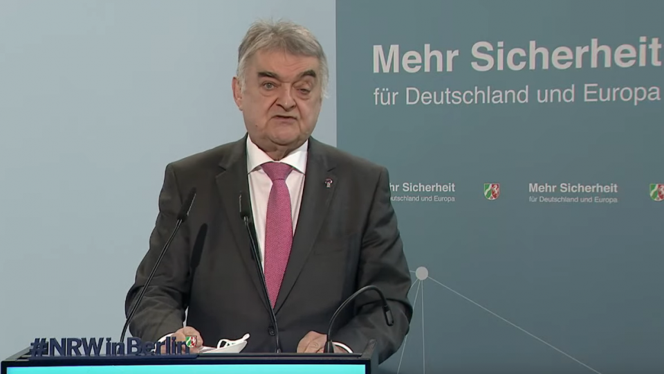 Rede Minister Reul bei der Tagung "Mehr Sichrheit in Deutschland und Europa" in der Landesvertretung NRW in Berlin
