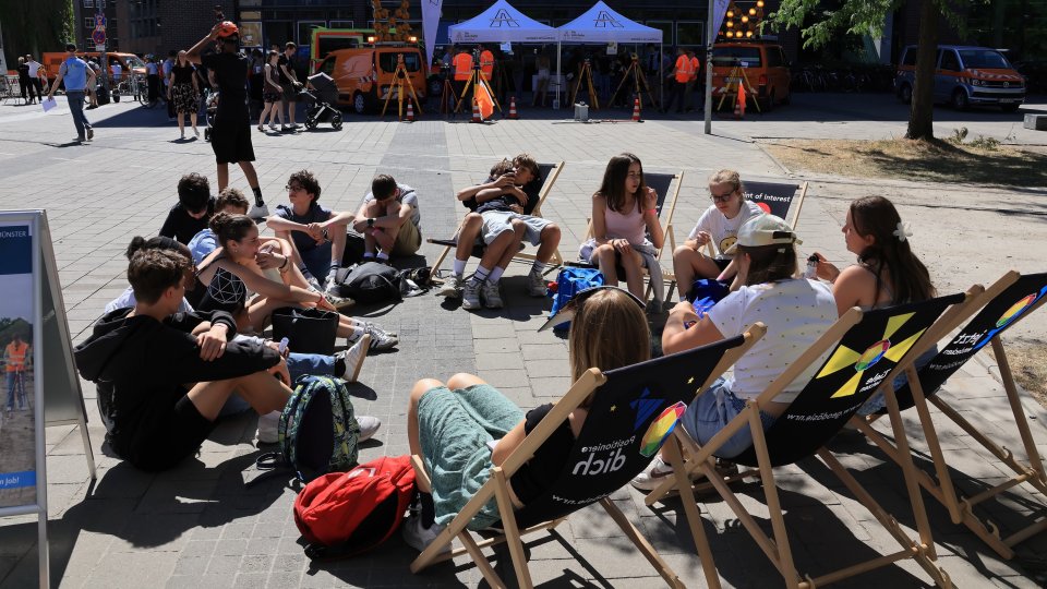 Chill-out bei bestem Wetter