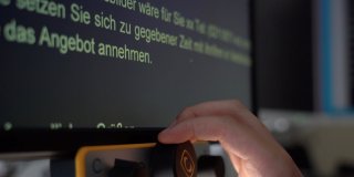 Eine Vergrößerungssoftware hilft bei der Arbeit am PC