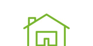 Haus mit PC